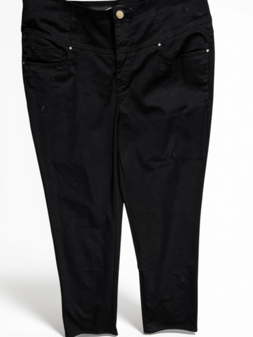 Intro Love the Fit Women's 10 Black Waist Away Tummy Control Pants